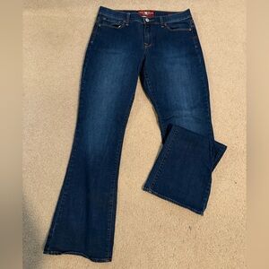 Lucky Brand Dark Blue Sofia Boot Jeans